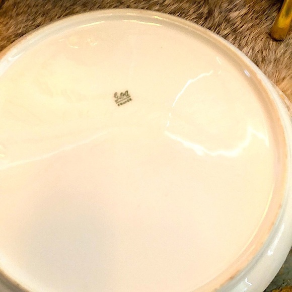 EUC- Antique French & German Hand-Painted Tea Set Pieces - Picture 13 of 16